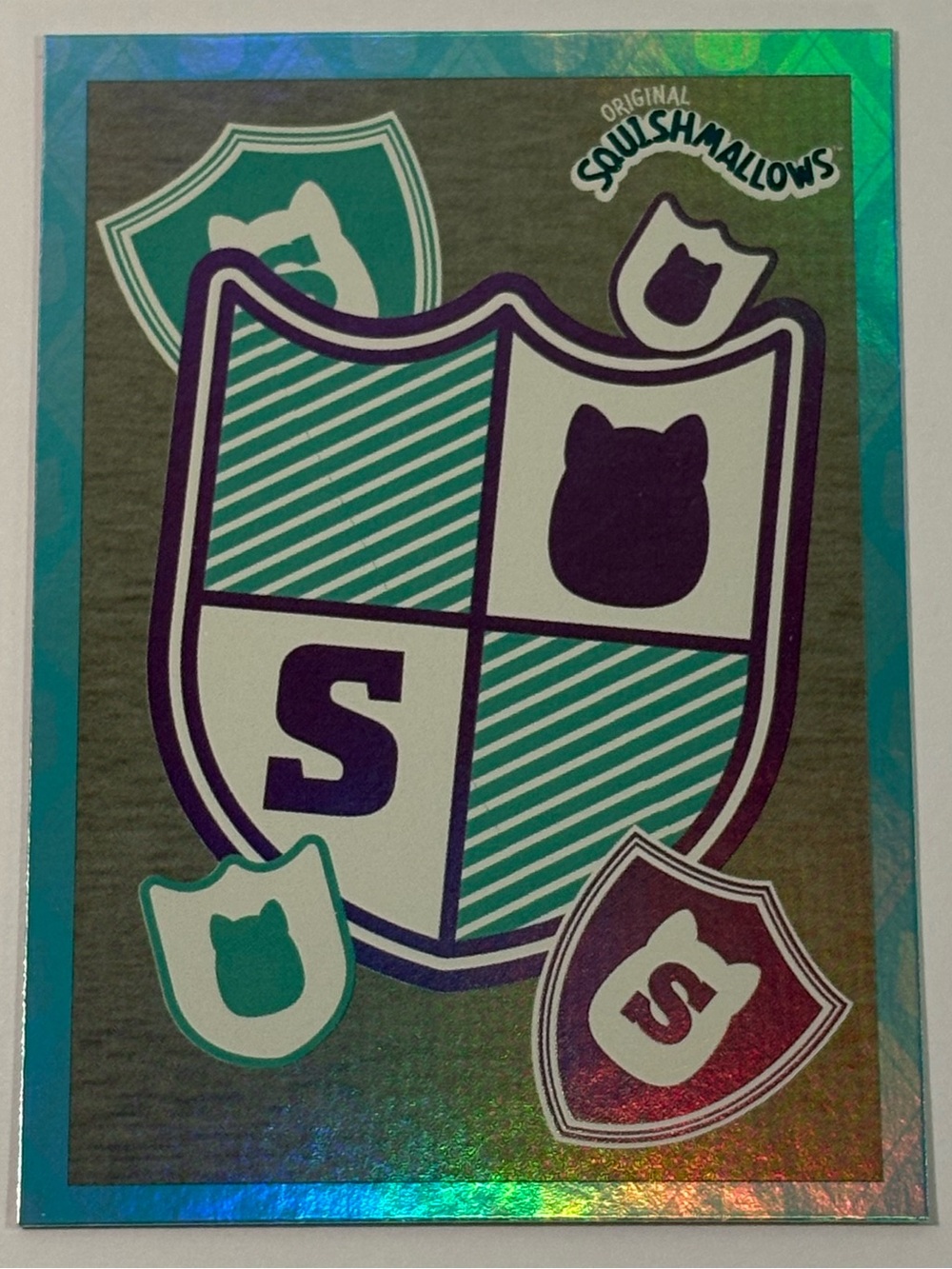 🛡️ [5/$15] 2025 PANINI SQUISHMALLOWS SERIES 2 UNIVERSITY #3 HOLO FOIL CARD 🛡️